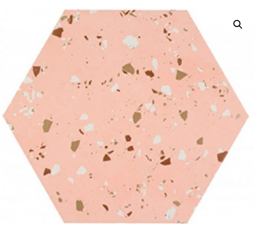 APAVISA • SOUTH HEXAGONAL 25x29 /Pink