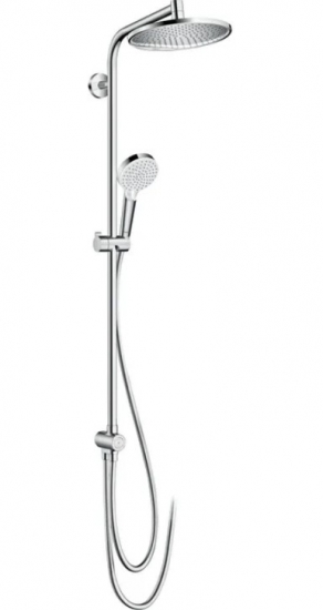 HANSGROHE • CROMETTA Colonne de douche apparente 240 1jet Reno EcoSmart /chromé