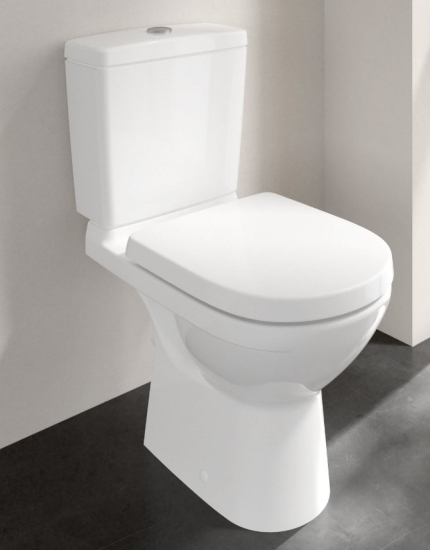 VILLEROY & BOCH • WC O.NOVO Combipack sur pied DirectFlush /Blanc 5661F701