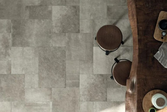 GAZZINI • OPUS STONE Antidérapant R11 20.3x20.3  /GRIGIO ton 49A