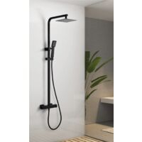 IMEX  Vigo BTV013/NG colonne de douche thermostatique noir mat