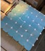 ATELIER ZELIJ • ZELLIGE Sur mesure BASIC 30x30-5x5 /TC44 Aqua (TC06 Blanc Fes)