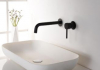 IMEX  ETNA - ROBINETTERIE POUR LAVABO ENCASTRE - GLT023/NG/NOIR MAT