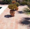 S. PÉREZ • Terre cuite 15x30x2 /Naturel (Flammé)